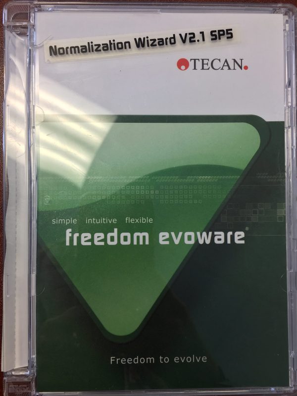Tecan Freedom Evoware- Normalization Wizard V2.1 SP5 CD. Software for Tecan Evo. 30019969