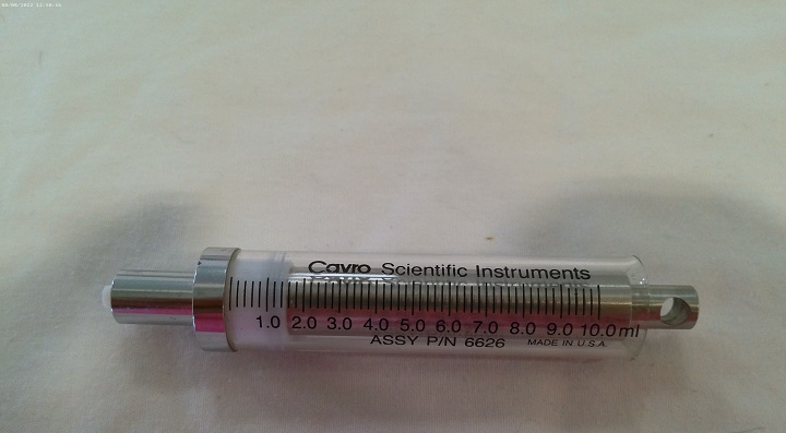 Packard / PerkinElmer Multiprobe Syringe 10ml. - Image 1