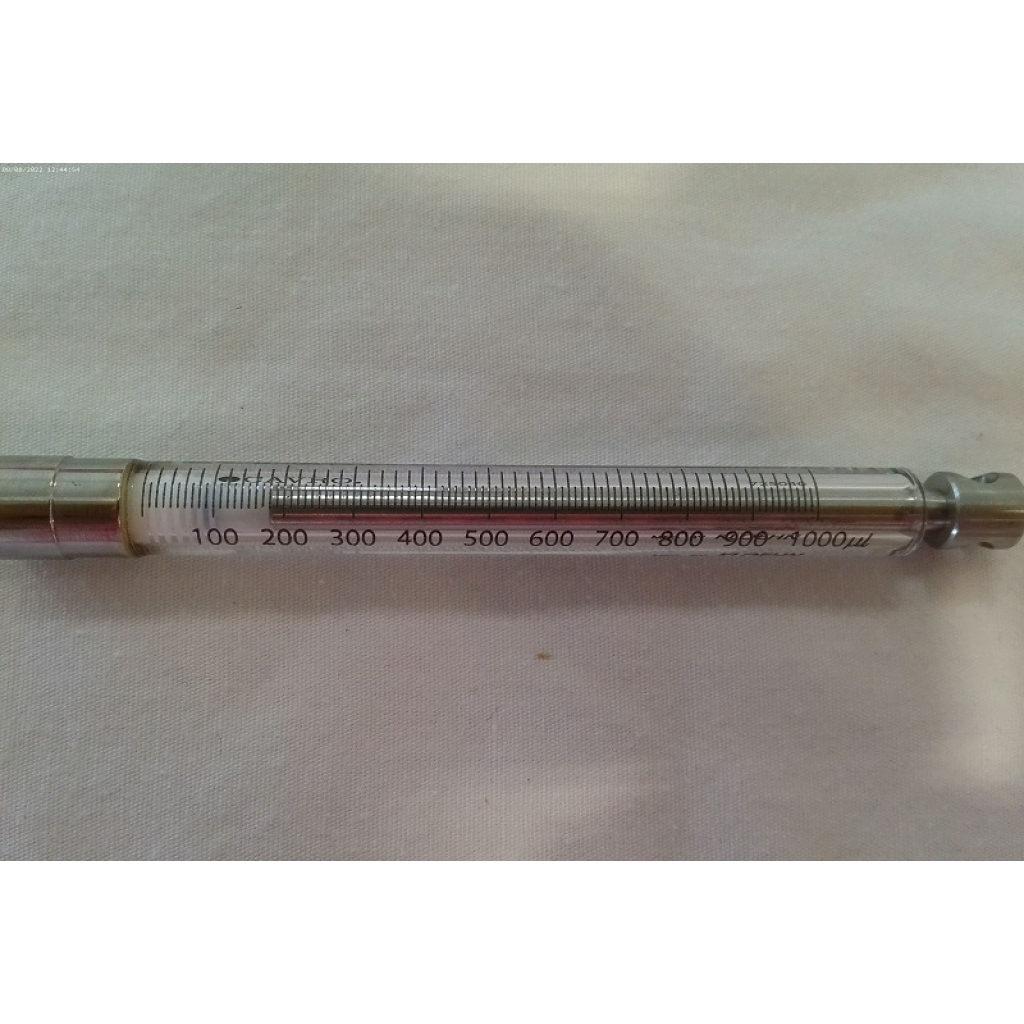 Packard / PerkinElmer 1 ml, 1000ul Syringe. (Multiprobe, MPII) 1 each.