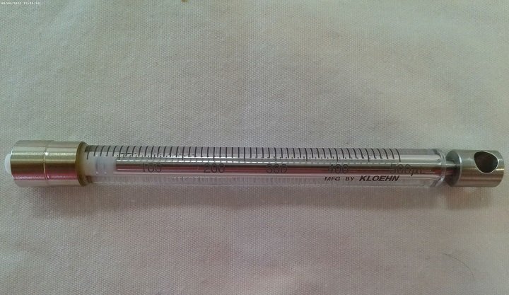 Packard PerkinElmer Multiprobe Syringe 500ul. - Image 1