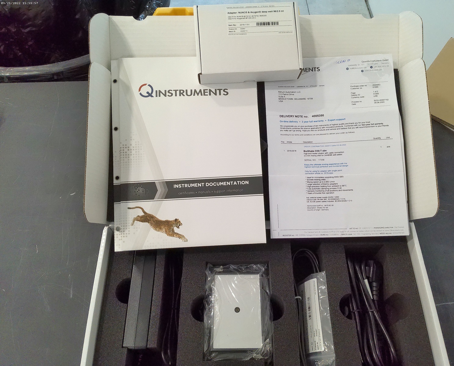 BioShake High End Header Shaker with Cable Correction - Image 1