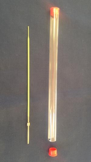 New Fixed Tip, Standard length, PTFE Teflon coated stainless steel DMSO resistant Tecan 10612501 Cavro 30055895