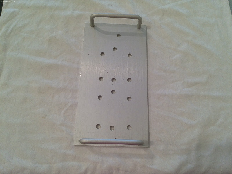 Customized Flat Carrier with handles- Aluminum 21032-2 - Image 1
