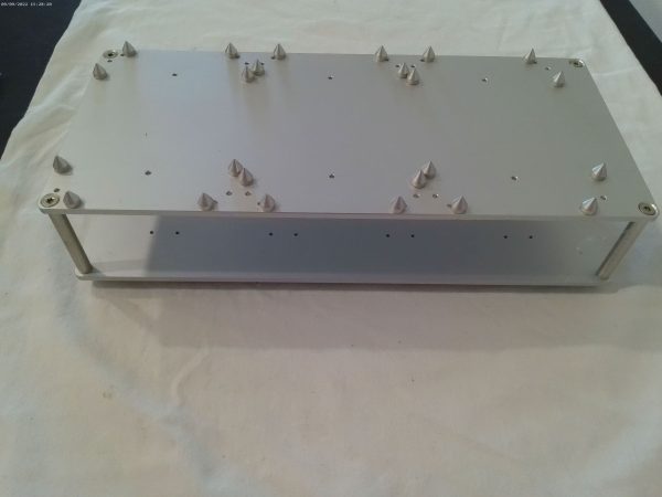 Tecan Microplate Carrier, 3 Position, Custom elevated rack, ROMA MTP, deckware. OPEN SIDE 22277 61-416