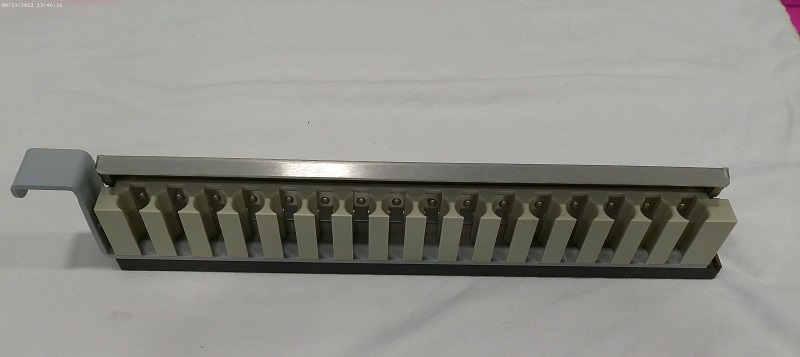 Tecan Tube Carrier, 0.5 mL Microfuge with Hinged Cap, 16-Position for Genesis/Freedo... - Image 1