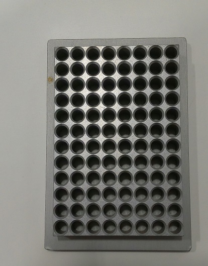 TECAN Plate Adapter, Deep Well, Round-Well