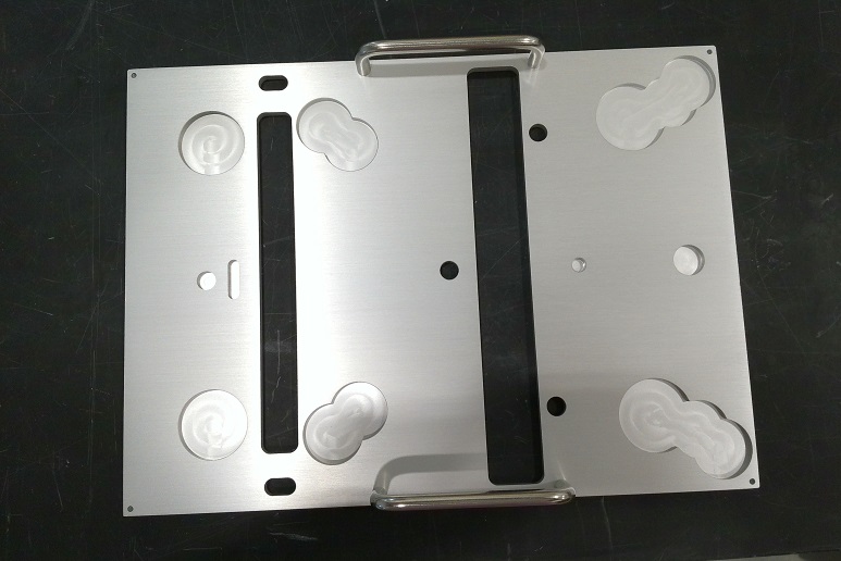 Tecan plate for deck mounting balance..10619009..AKA..30011688 Plate, Mettler SAG 285 Balance - Image 1