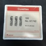 10x4x45mm cuvettes