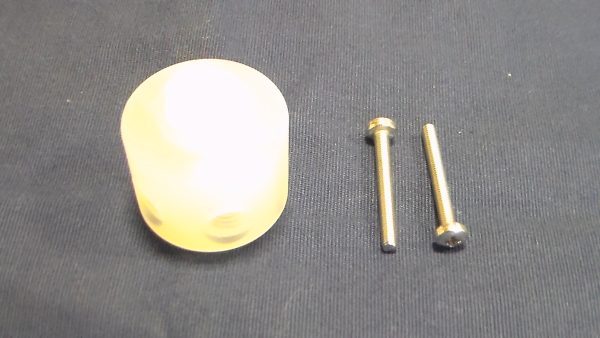 Valve 3-way, XE XP Smart Diluter 120° 2x M6 incl. 1x 1/4-28 3 port, for Tecan Freedom Evo. 10649016