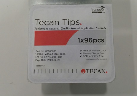 Tecan US Inc. Disposable Tips, 1000 uL