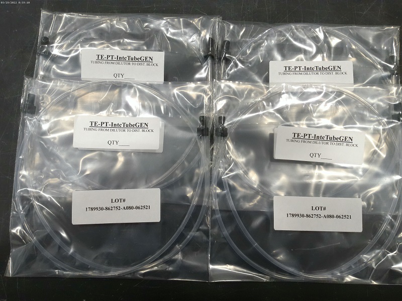 Clear interconnect tubing for Tecan Genesis. 2 x 3 x 800mm - Image 1