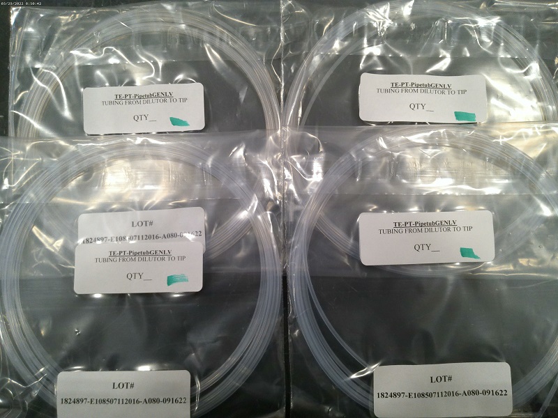 Tecan 1mm x 2mm x 3100 Low Volume Pipette Tubing - Image 1