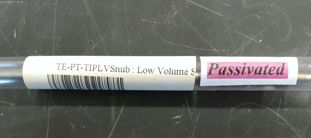 Low Volume Snub Tip. Tecan Tip Non-adjustable, Passivated - Image 1