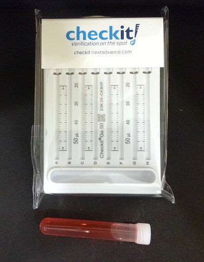 50ul Volume verification kit for TECAN to measure liquid dispensed