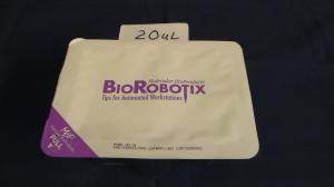 BioRobotix 901-261. Disposable Tips, 20ul, Clear, non-conductive, sterile, non-filtered. 96 pk