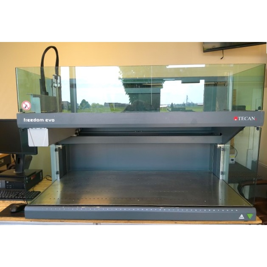 Tecan Freedom EVO 150 Version 2, 4 Tip AIR Automated Liquid Handling Platform. Set-up, Install, QUICK SHIP! Refurbished.