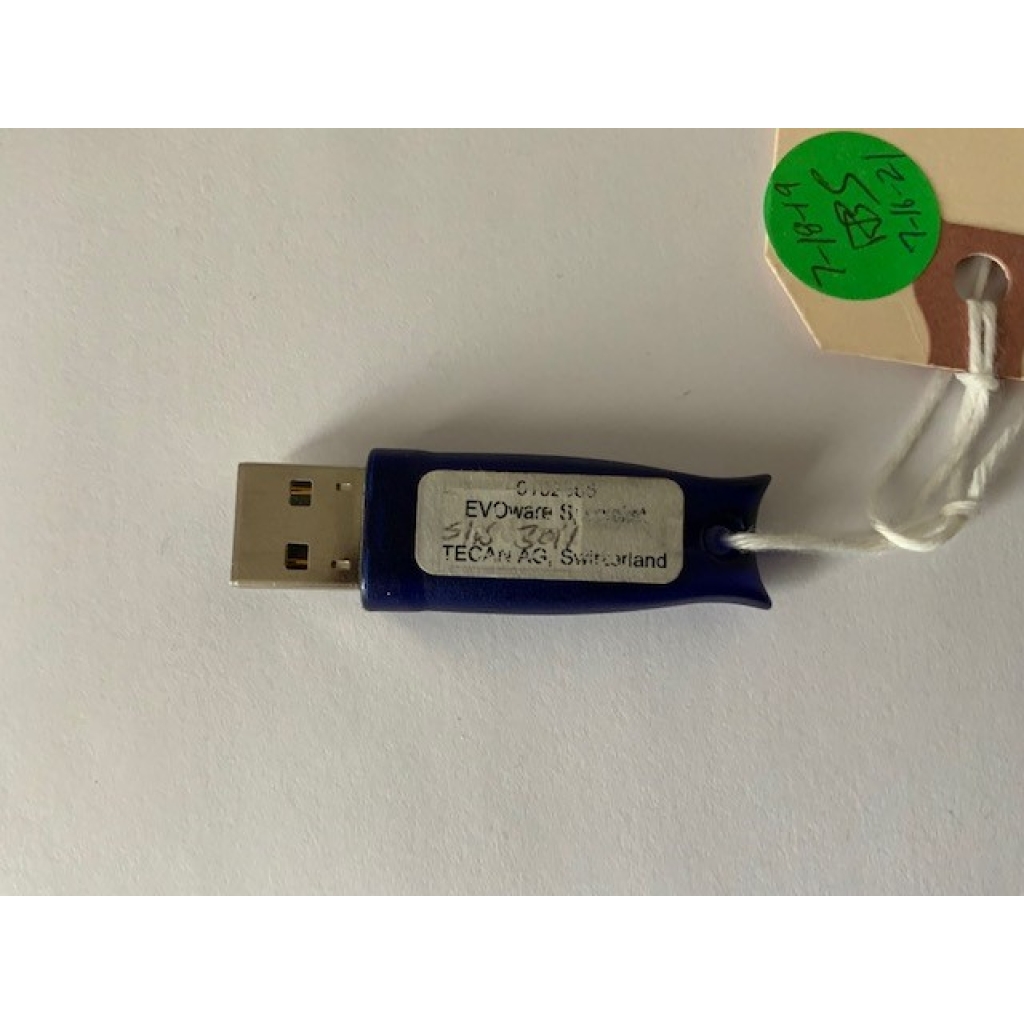 Tecan EVOware Specialist Version ID Software, Freedom EVO 100, 150, and 200. Hard Dongle. 3CCIDD11