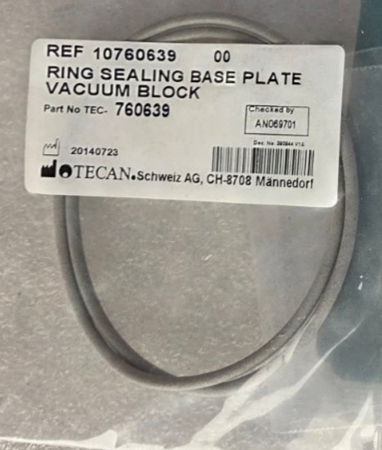 TECAN US, INC. SEALING O-RING, STRIP FOR TE-VACS BASE PLATE. 10760639 - Image 1
